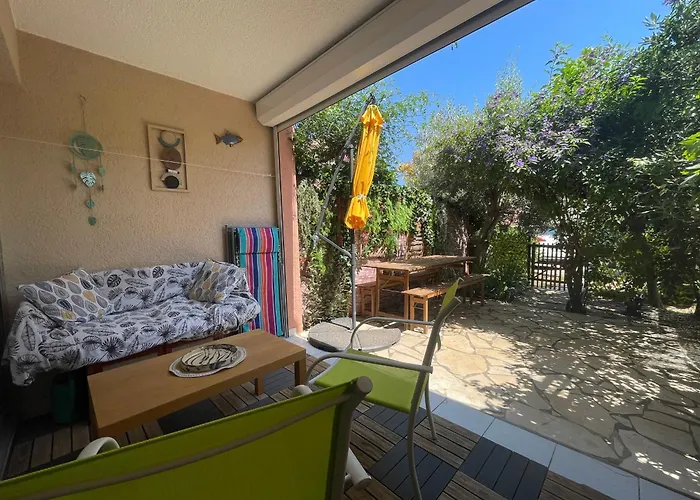 Apartamento Banyuls, T2, Rez-de-jardin, Parking, Wifi, Clim - Fr-1-309-340 Banyuls-sur-Mer