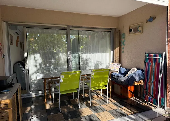 Banyuls, T2, Rez-de-jardin, Parking, Wifi, Clim - Fr-1-309-340 Apartamento *